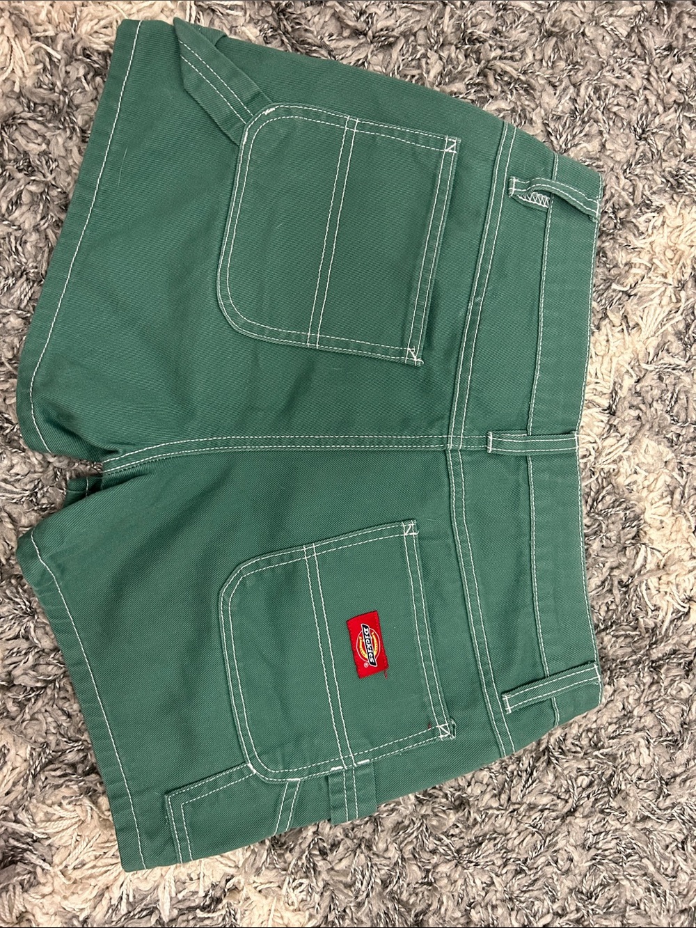 Dickies Women's Forest Green Utility Cargo Shorts